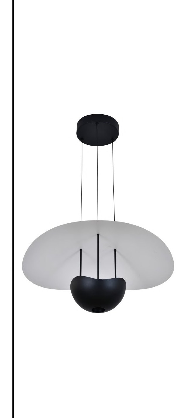 White Black Color Chandelier
