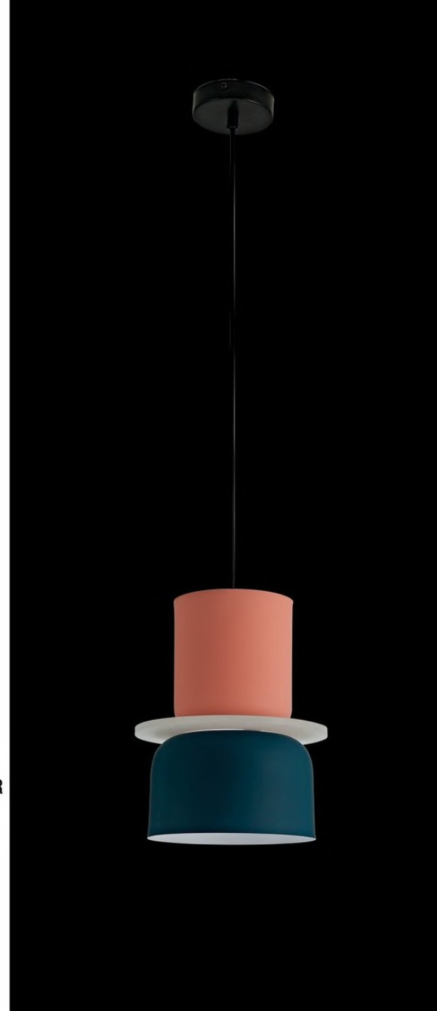 Orannge Dark Blue Pendant