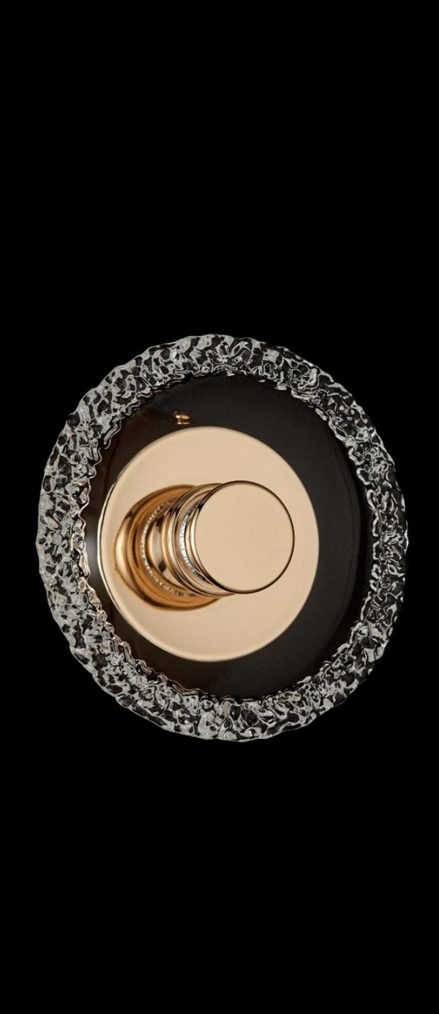 Champagne Gold With Wall Light