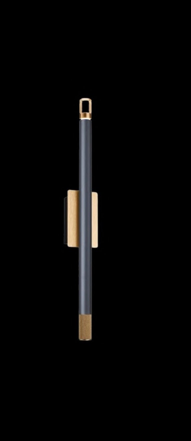 Anodized Brass Gold Mirror Light