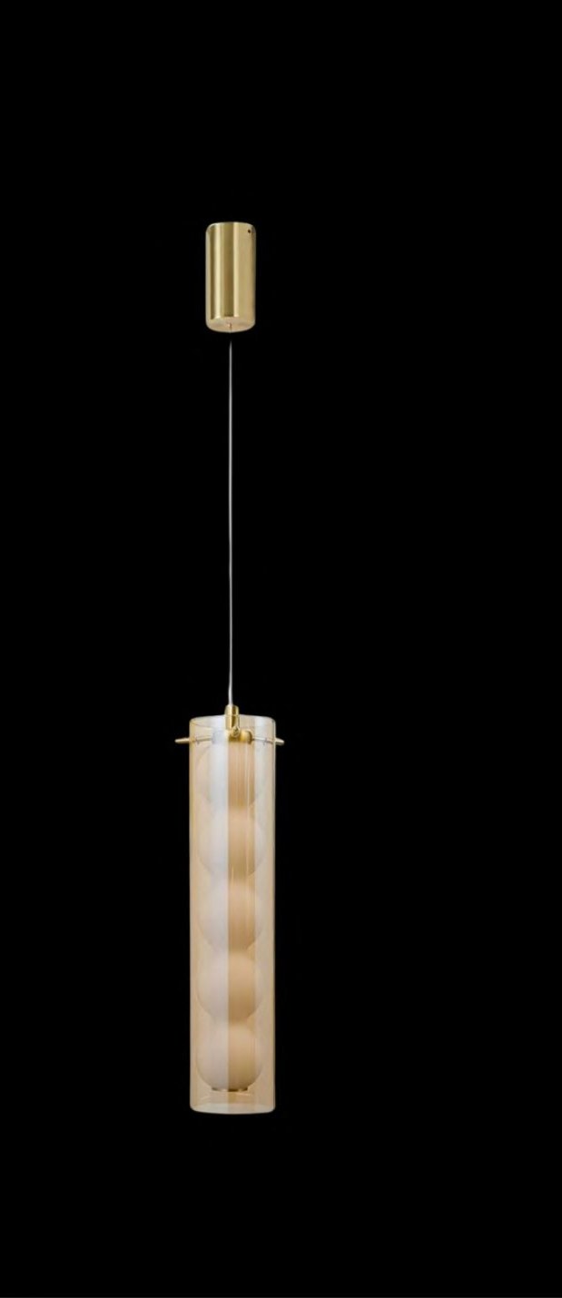 Matt Brass With Pendant