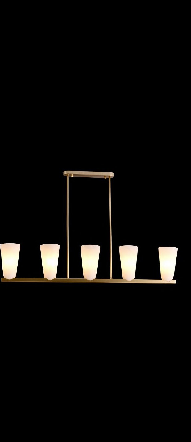 Champagne Gold With Chandelier