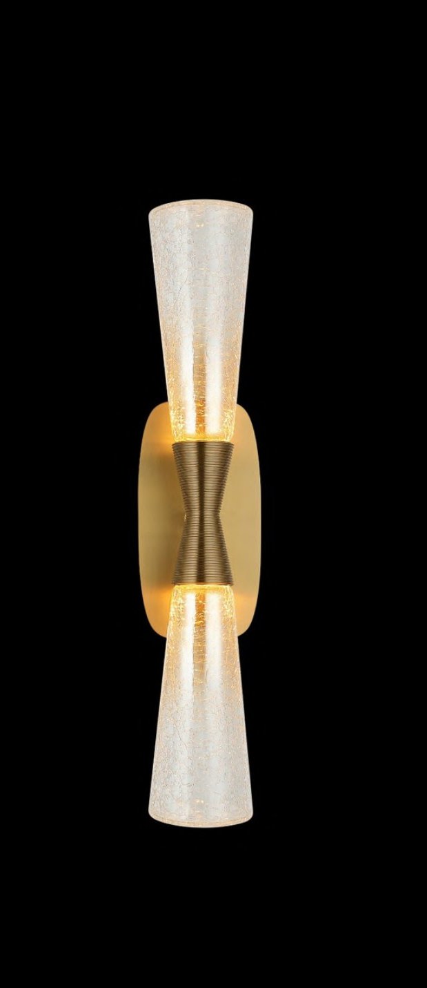 Antique Brass With Wall Light