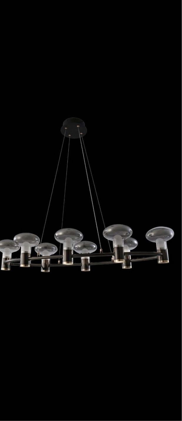 Black French Gold Chandelier