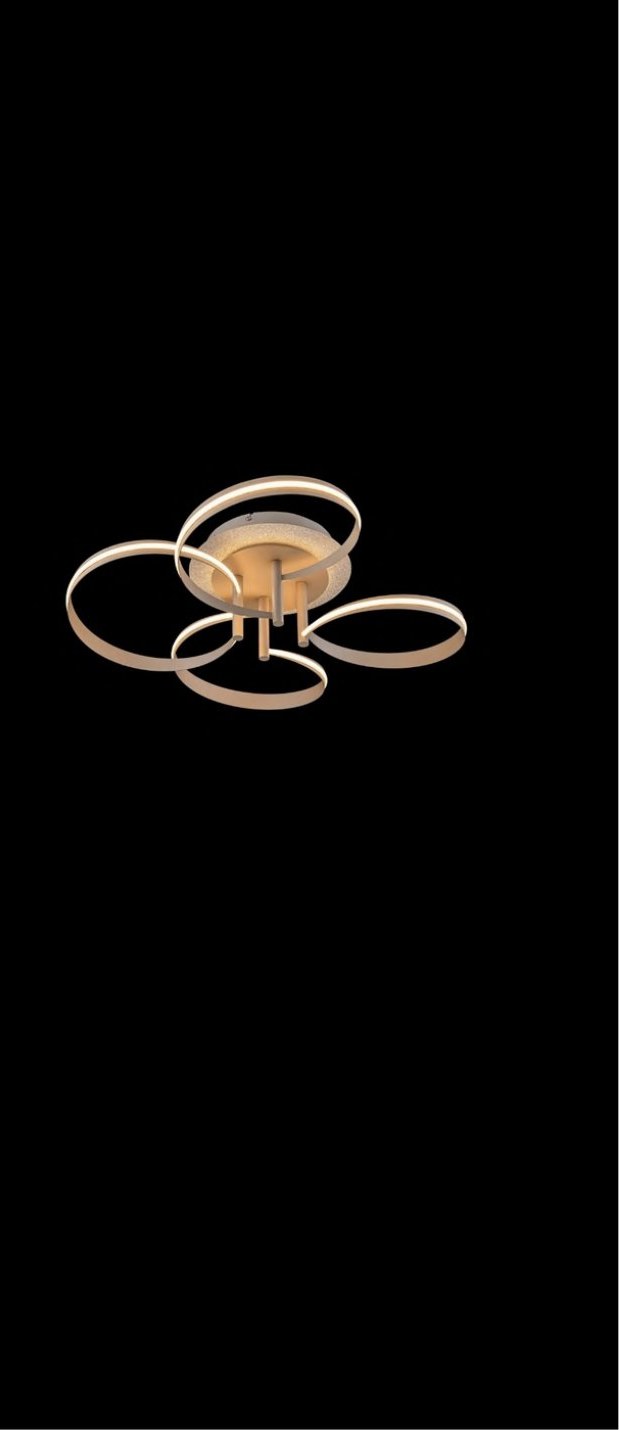 Sand Color Ceiling Light