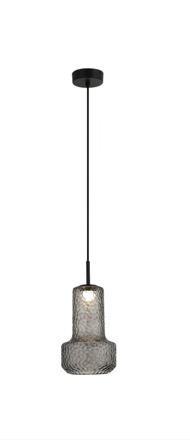 Matt Black With Pendant